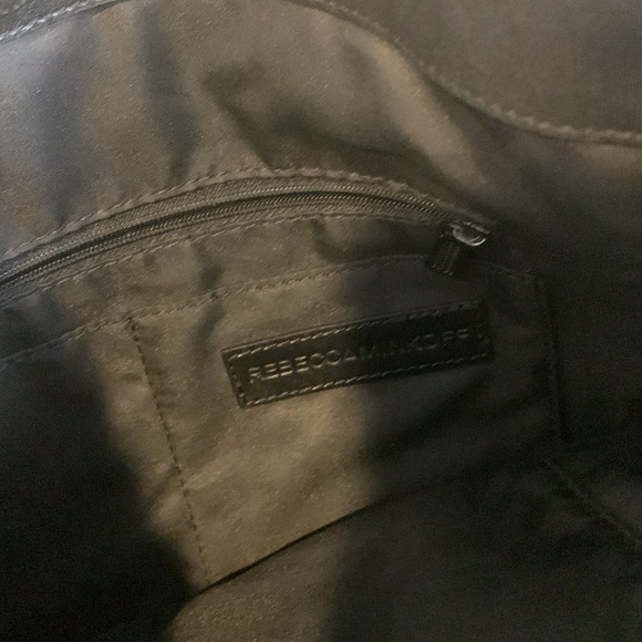 SALE Rebecca Minkoff small Rebel Boho Leather Tote 12 x 11 - Picture 5 of 7